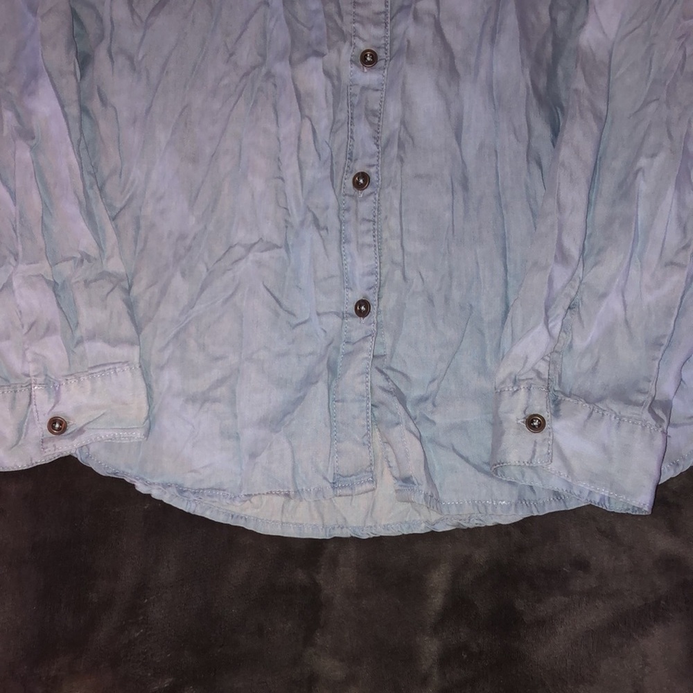 Blue Button Down - image 4